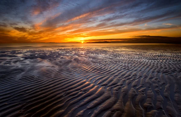 Allonby gün batımı — Stok fotoğraf