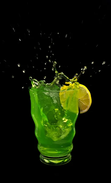 Likier melon Splash — Zdjęcie stockowe