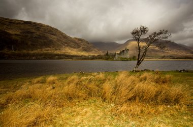 Kilchurn kale İskoçya