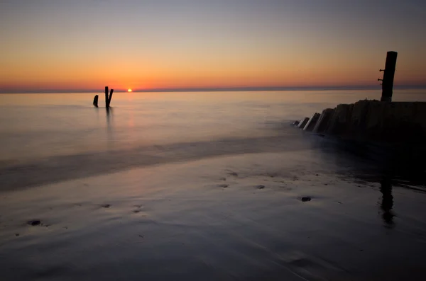 Happisburgh Ανατολή — Φωτογραφία Αρχείου