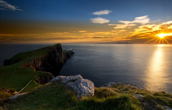 Faro di Neist point — Foto Stock