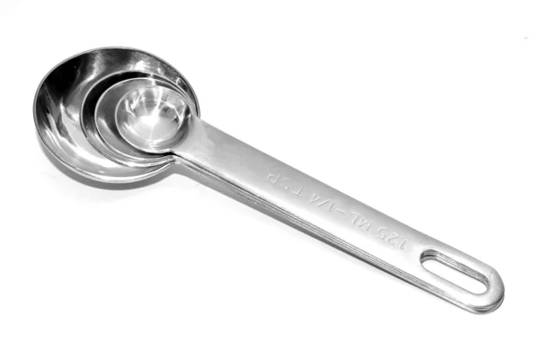 测量勺子 — 图库照片