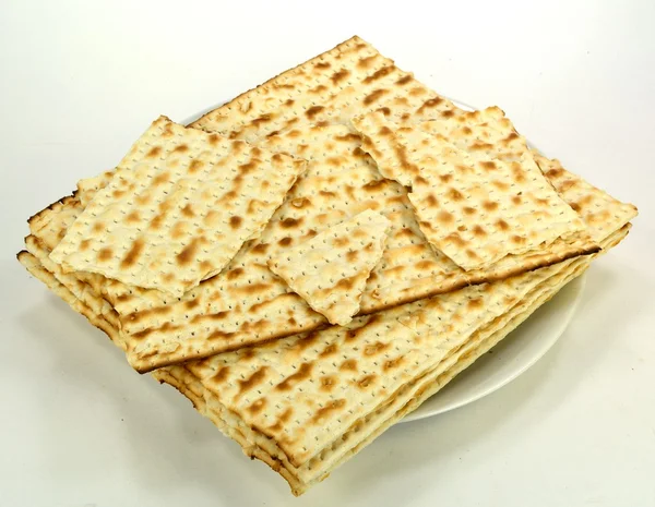 Matzo sur une assiette — Photo