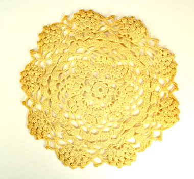 Nakış bardak altlığı peçete