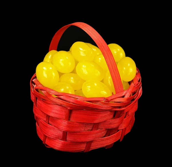 Candy basket — Stock Photo, Image