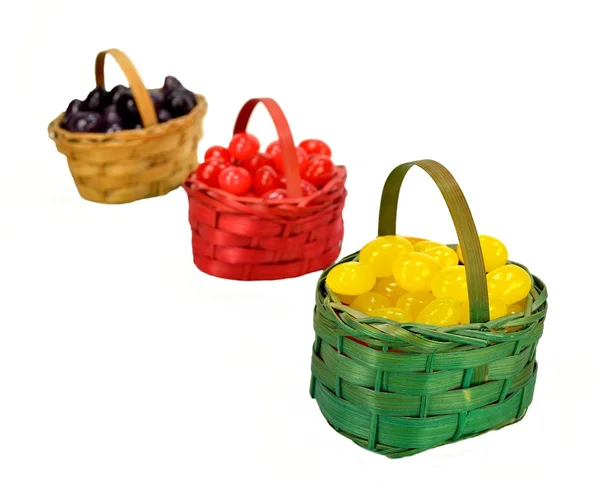 Candy baskets — Stock Photo, Image