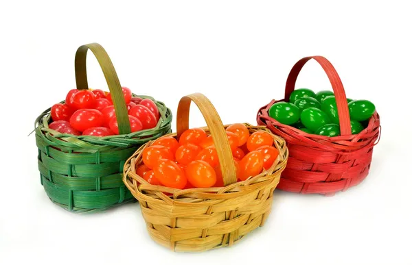 Candy baskets — Stock Photo, Image
