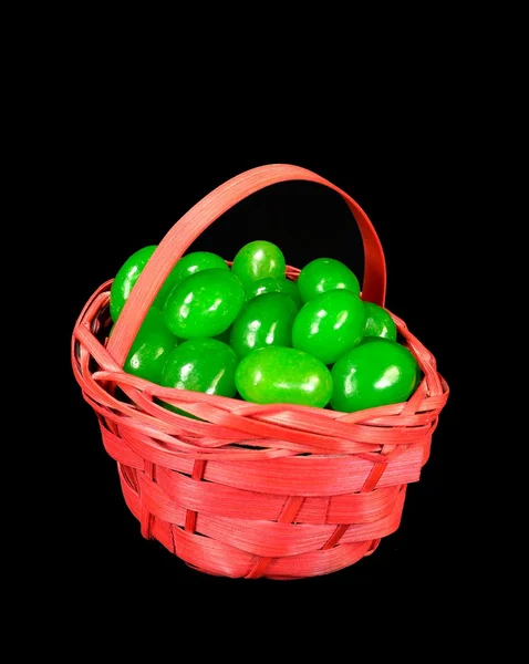 Candy basket — Stock Photo, Image