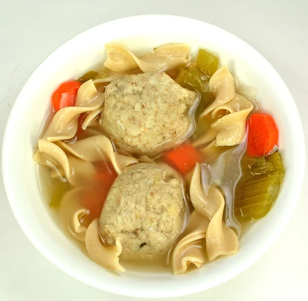Matzo ball soup — Stock Photo, Image