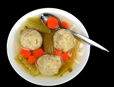 Matzo topu çorbası
