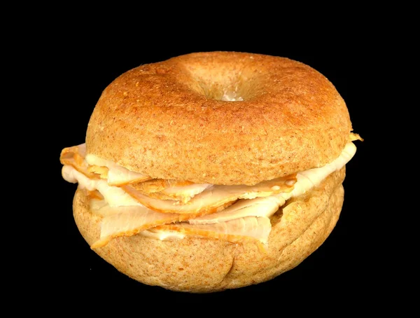 Sandwich cu mini covrigi de grâu integral — Fotografie, imagine de stoc