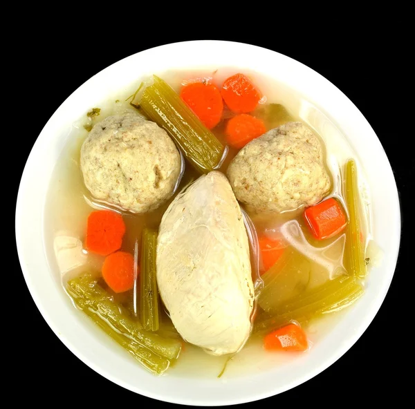 Matzo ball soup — Stock Photo, Image