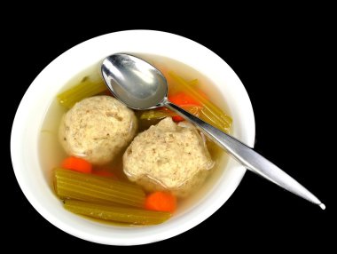 Matzo topu çorbası