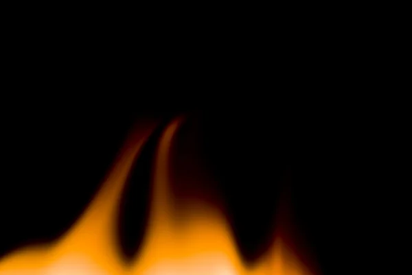 Orange flame — Stockfoto