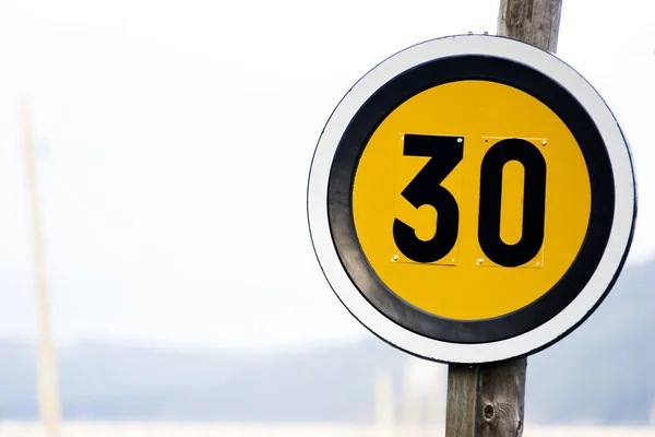 Speed limit — Stock Photo, Image