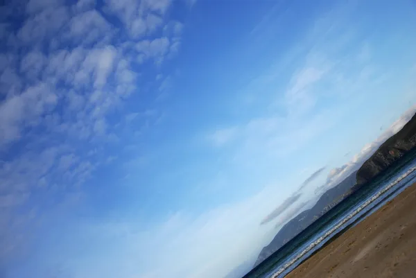 Spiaggia solitaria — Foto Stock