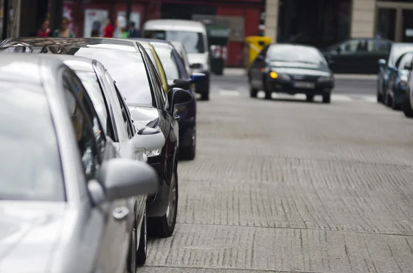 Traffico per le strade — Foto Stock