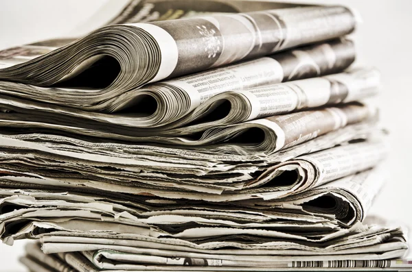 Gazeteler, rulo — Stok fotoğraf