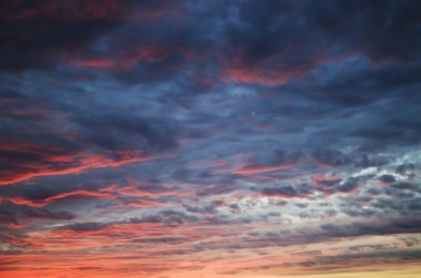 gökyüzü günbatımı