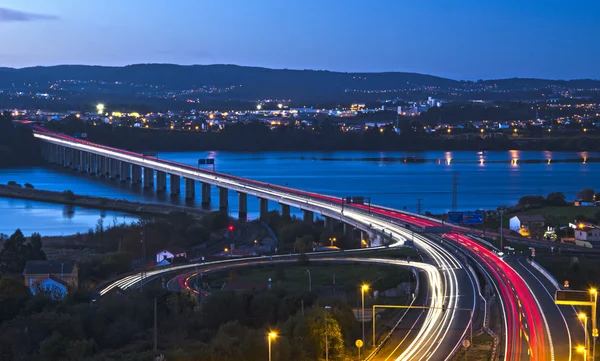 Wielu autostrady pasa — Zdjęcie stockowe