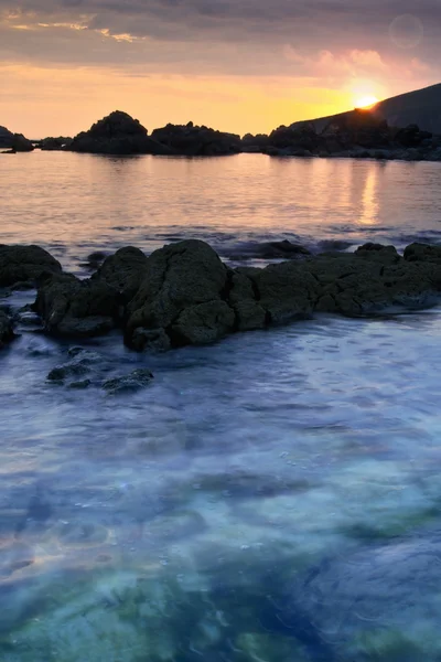 海岸日の出 — ストック写真