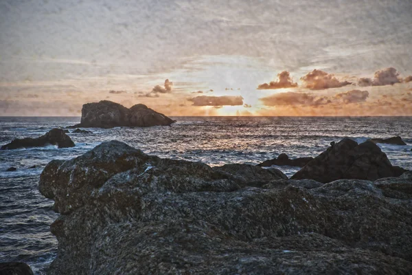 Sonnenaufgang an der Küste — Stockfoto