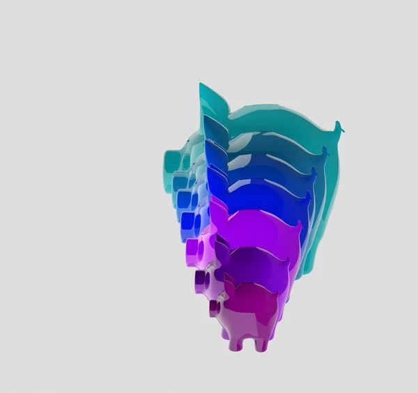 돼지 은행 — 스톡 사진