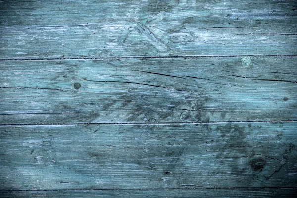 古い青の木の板の背景 — ストック写真