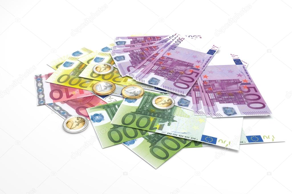 Euro banknotes - legal tender of the European Union