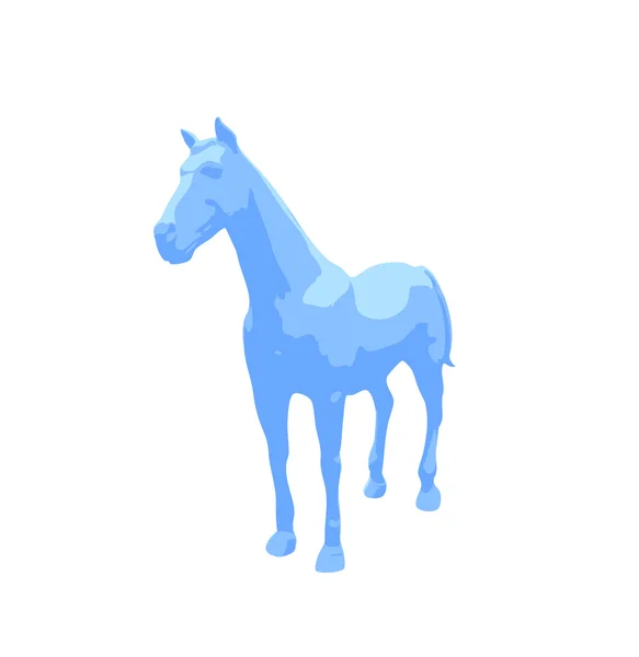 Vector paard - illustratie — Stockvector