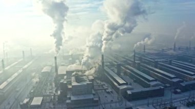 Endüstriyel hava kirliliğinin en üst görüntüsü