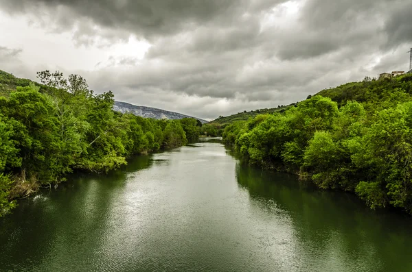 Op de rivier — Stockfoto