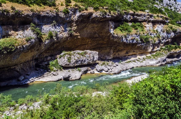 Fluss im Canion — Stockfoto