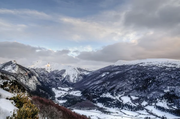 Vista invernale — Foto Stock