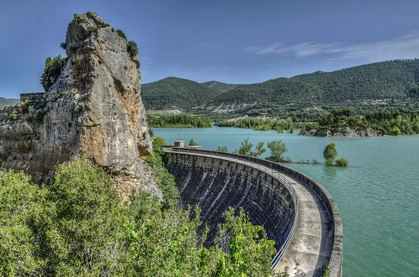 Muro della diga — Foto Stock