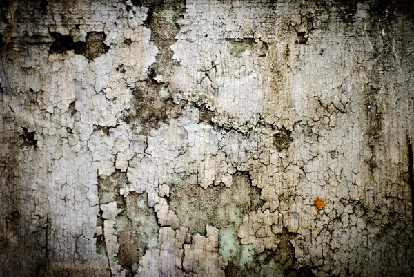 脏脱落在混凝土表面墙背景上的涂料 — 图库照片