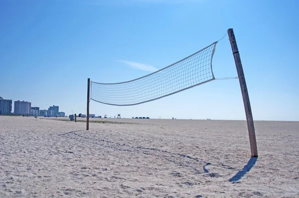 Rede de voleibol de praia — Fotografia de Stock