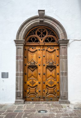 ahşap kapı sagrario Kilisesi