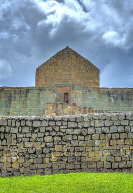 Görünüm ingapirca Inca antik kalıntıları