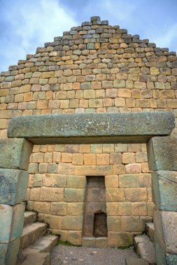 Görünüm ingapirca Inca antik kalıntıları