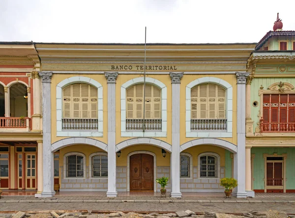 Guayaquil Guayas Ecuador November 2013 Replica Van Oude Koloniale Huizen — Stockfoto