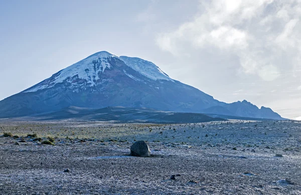 Chimborazo tulivuori — kuvapankkivalokuva
