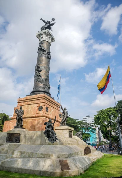 Pomnik niepodległości w guayaquil, Ekwador — Zdjęcie stockowe