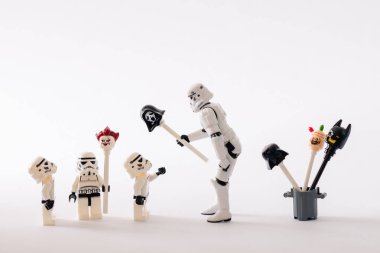 Minyatür Lego Askerleri figürleri, Star Wars klonları 