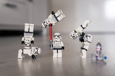 Minyatür Lego Askerleri figürleri, Yıldız Savaşından klonlar 