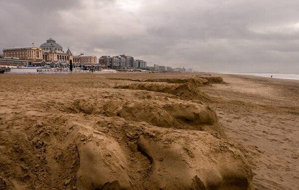 December 2020 Kurhaus Scheveningen Hague Netherlands Hotel Which Has Been Royalty Free Stock Images