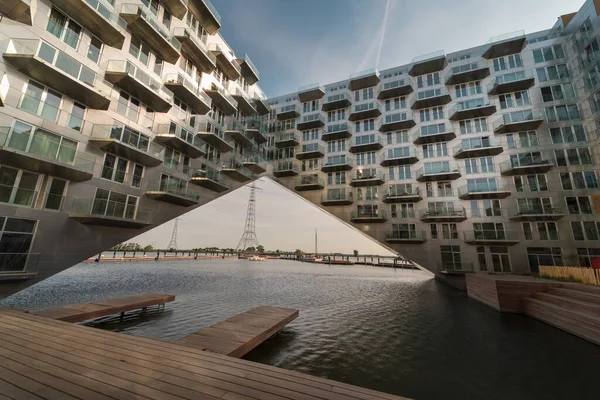 Septembre 2022 Sluishuis Est Complexe Résidentiel Dans Quartier Amsterdam Ijburg — Photo