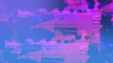 An abstract iridescent grunge texture background image.