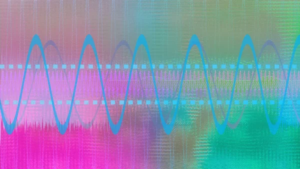 An abstract wavy multicolored background image.