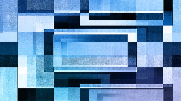 An abstract glitch art block shape background image.